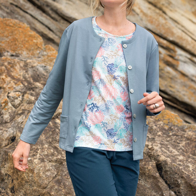 Maison Solfin - Bermuda en coton made in France Made in France| B.Solfin