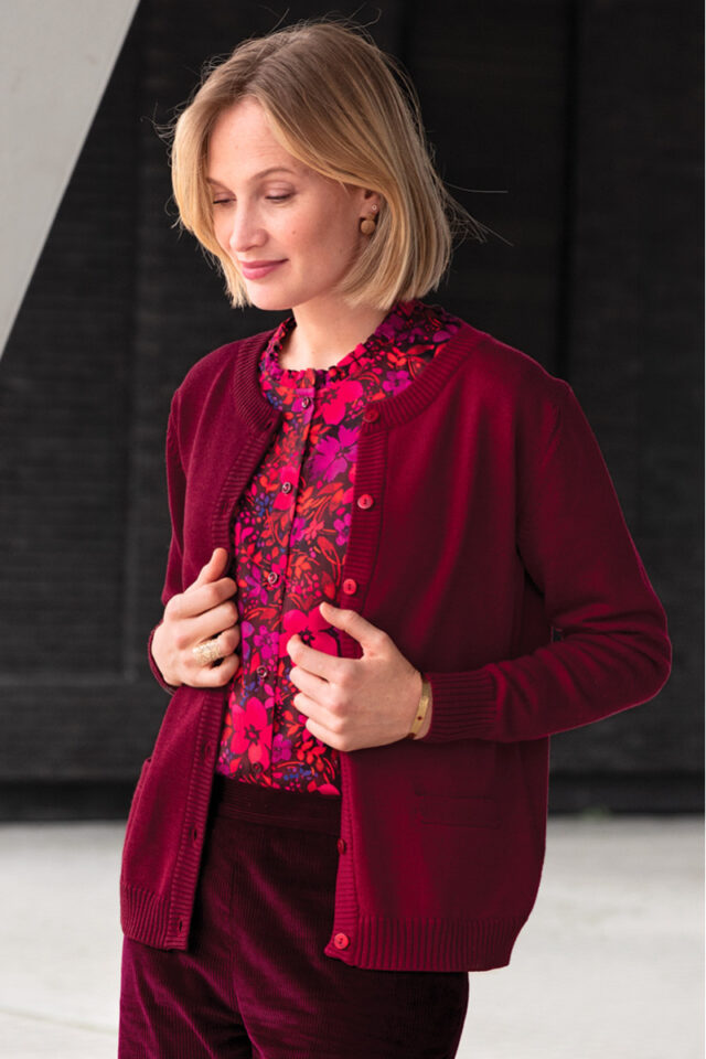 Maison Solfin - Le cardigan en laine Made in France| B.Solfin