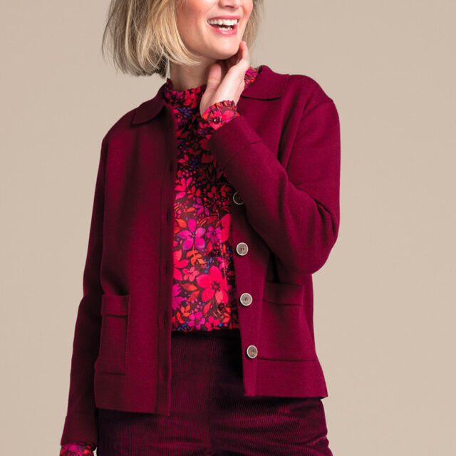 Maison Solfin - Le cardigan en laine Made in France| B.Solfin