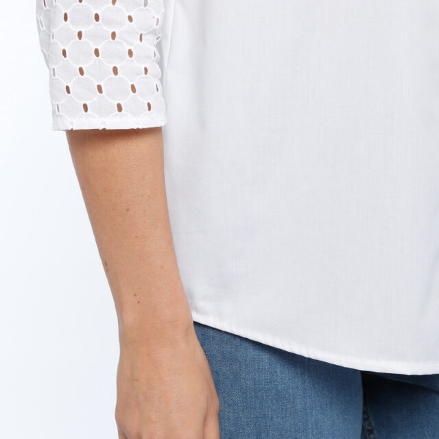 Maison Solfin - Chemisier encolure tunisienne Made in France| B.Solfin