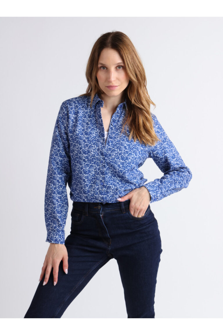 Maison Solfin - Chemisier 100% coton Made in France| B.Solfin