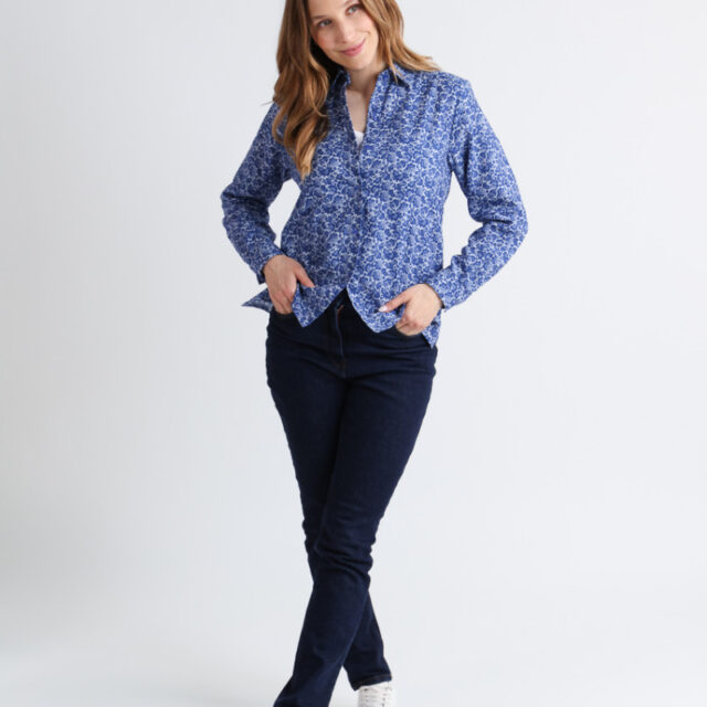 Maison Solfin - Chemisier 100% coton Made in France| B.Solfin