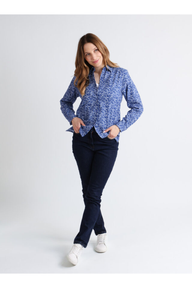 Maison Solfin - Chemisier 100% coton Made in France| B.Solfin