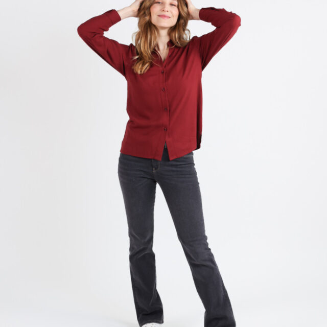 Maison Solfin - Chemisier en viscose Made in France| B.Solfin