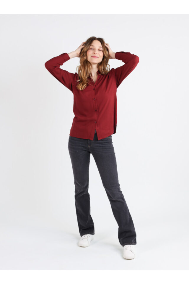 Maison Solfin - Chemisier en viscose Made in France| B.Solfin