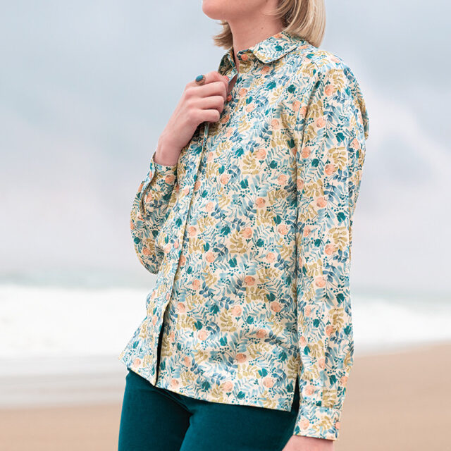 Maison Solfin - Chemisier en coton Made in France| B.Solfin