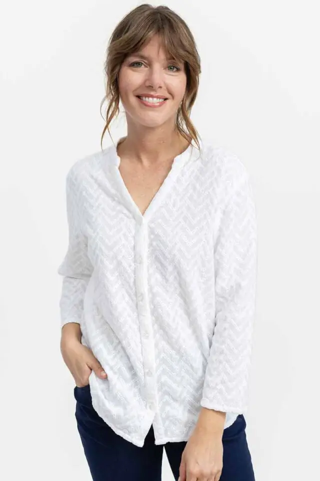 MAISON SOLFIN - Chemisier en coton, fabriqué en France Made in France