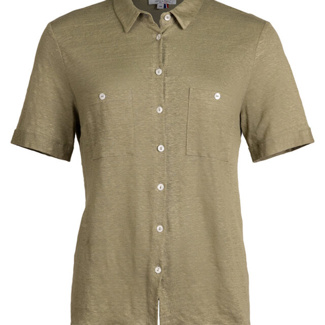 Maison Solfin - Chemisier maille en lin Made in France| B.Solfin