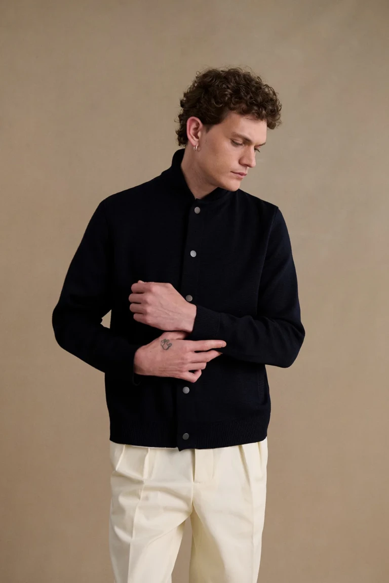 Le-Minor-Veste-teddy-marine