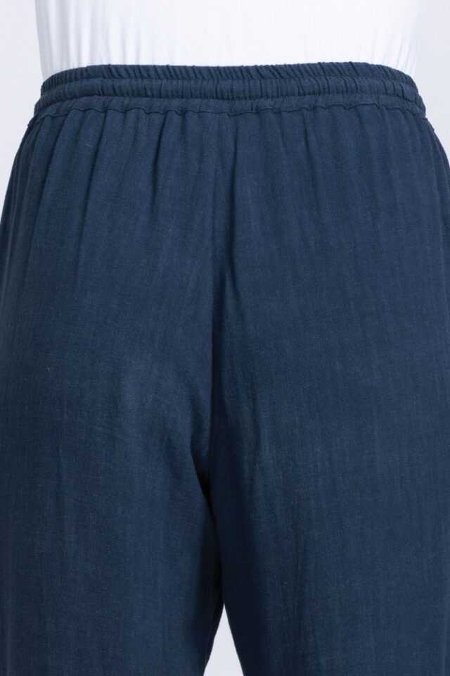 Maison Solfin - Pantacourt fluide en lin Made in France| B.Solfin