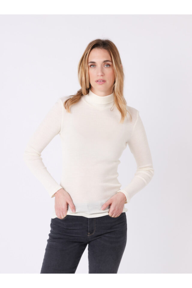 Maison Solfin - Pull chaussette col roulé Made in France| B.Solfin