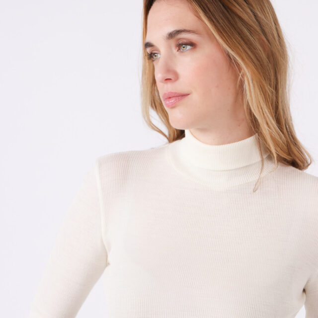 Maison Solfin - Pull chaussette col roulé Made in France| B.Solfin