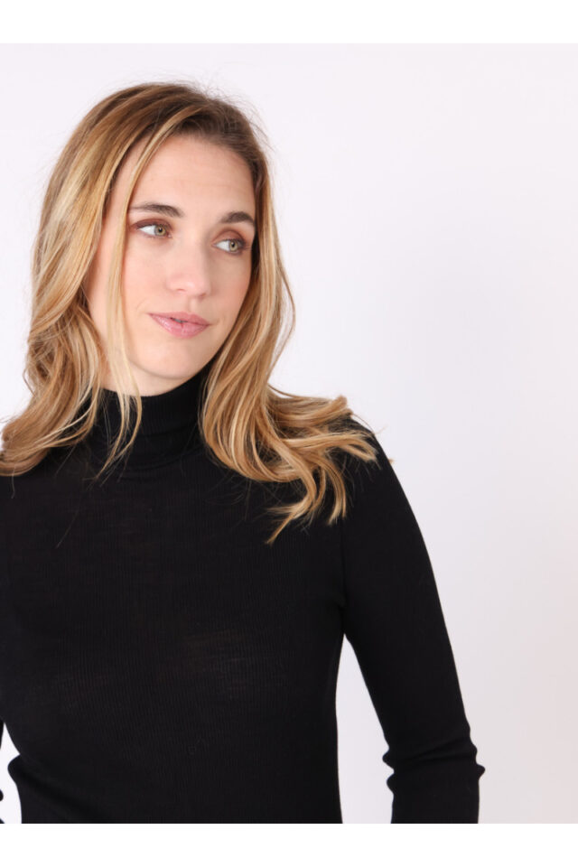 Maison Solfin - Pull chaussette col roulé Made in France| B.Solfin