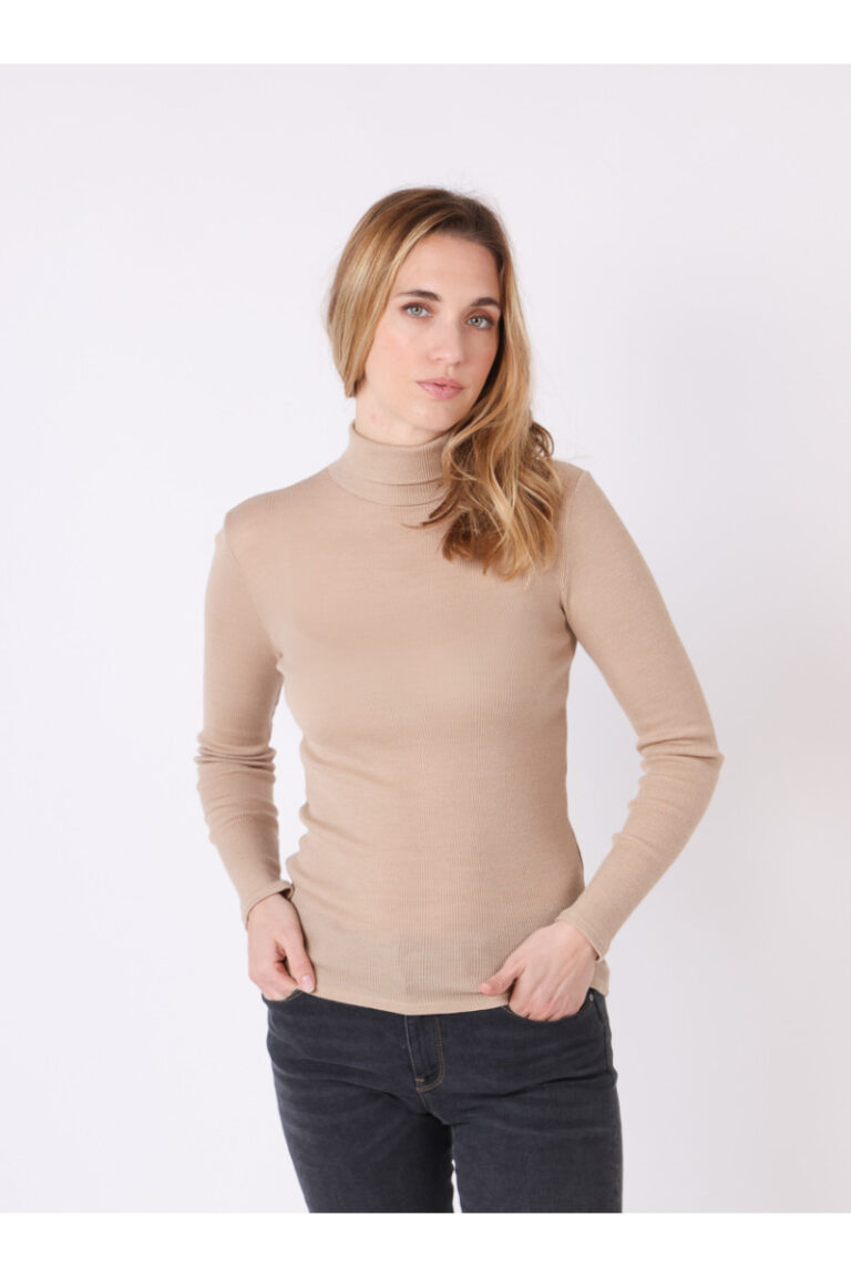 Maison Solfin - Pull chaussette col roulé Made in France| B.Solfin