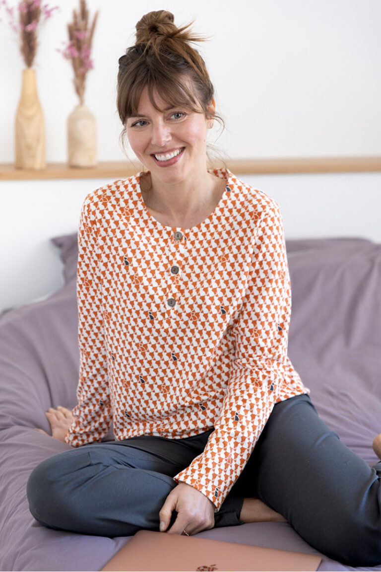 Maison Solfin - Pyjama en coton Made in France| B.Solfin