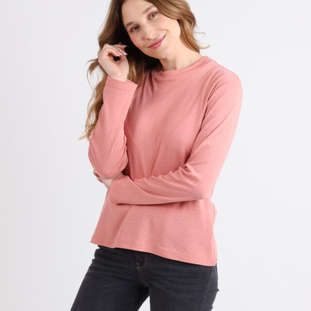 Maison Solfin - Tee-shirt avec col montant Made in France| B.Solfin