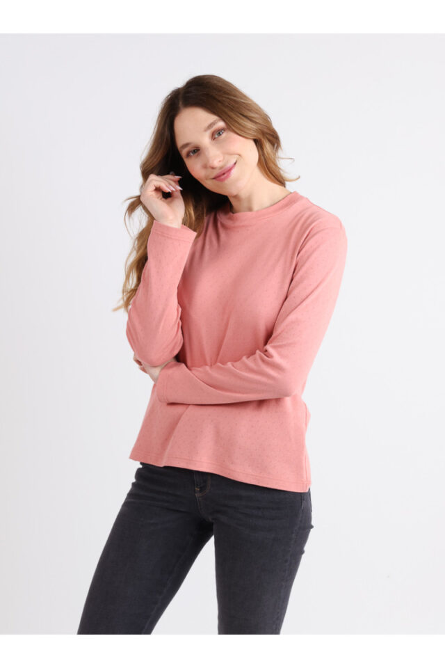 Maison Solfin - Tee-shirt avec col montant Made in France| B.Solfin