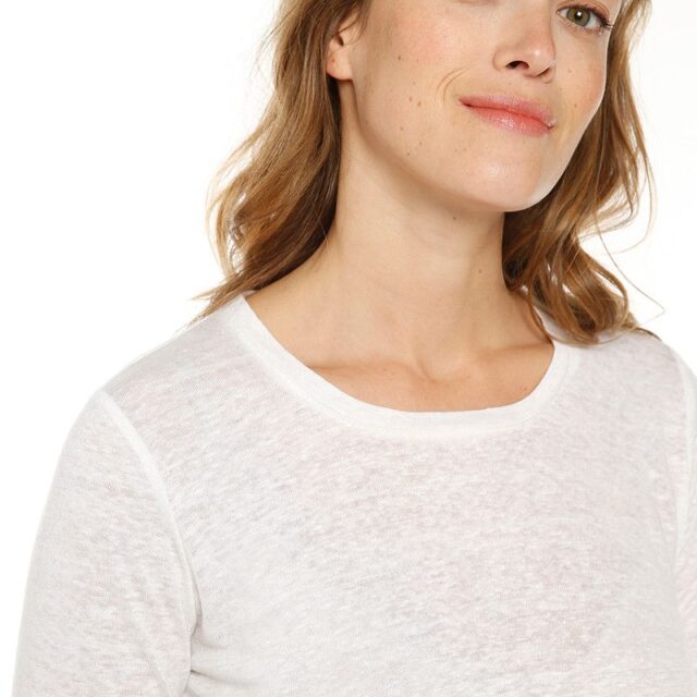 Maison Solfin - Le tee-shirt en lin manches 3/4 Made in France| B.Solfin