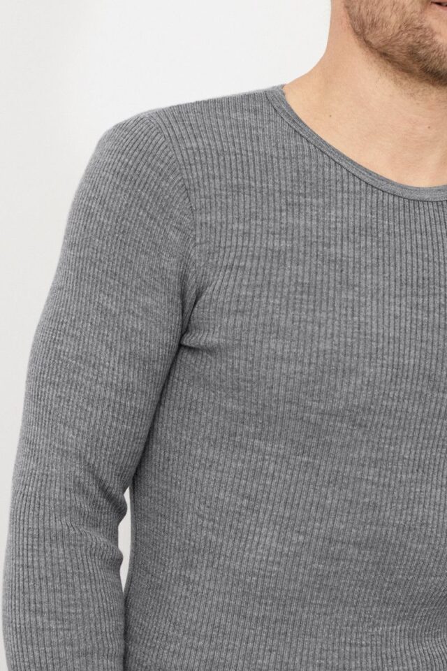 Maison Solfin - Sous-vêtement technique homme tricot épais en laine Made in France|...