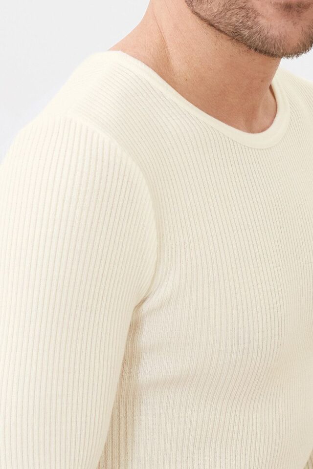 Maison Solfin - Sous-vêtement technique homme tricot épais en laine Made in France|...
