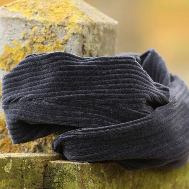 Quintessence - Legging Léni - velours côtelé marine