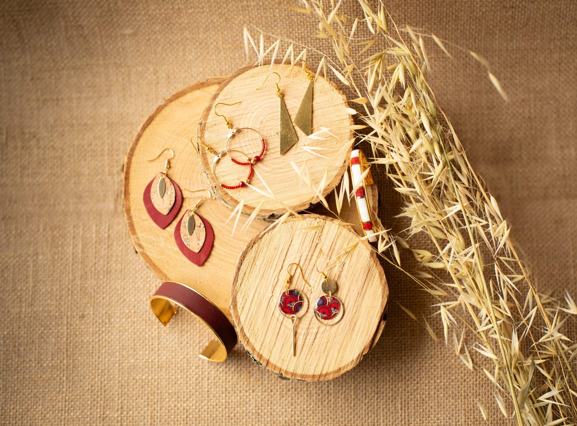 Lilibellule-ensemble-de-BO-bracelets