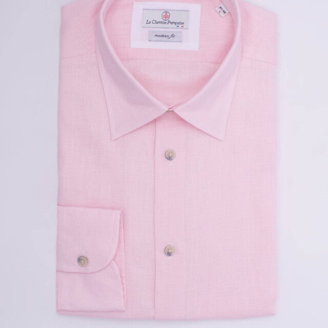 La Chemise Française - Chemise Lin Normand - Col Souple