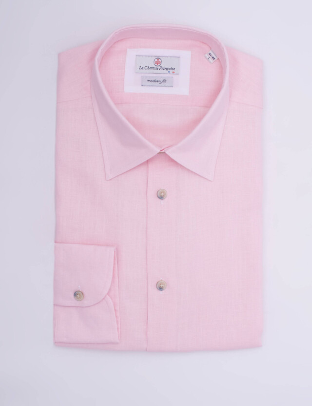 La Chemise Française - Chemise Lin Normand - Col Souple