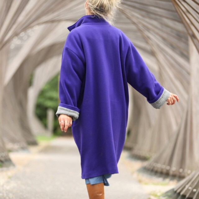 Quintessence - Manteau Arthur - Bleu majorelle