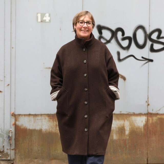 Quintessence - Manteau Arthur - Chocolat