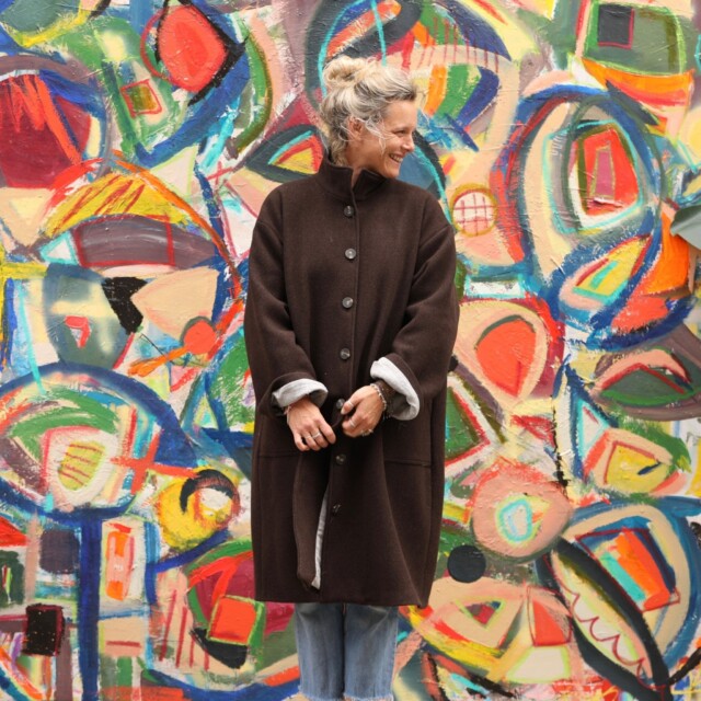 Quintessence - Manteau Arthur - Chocolat