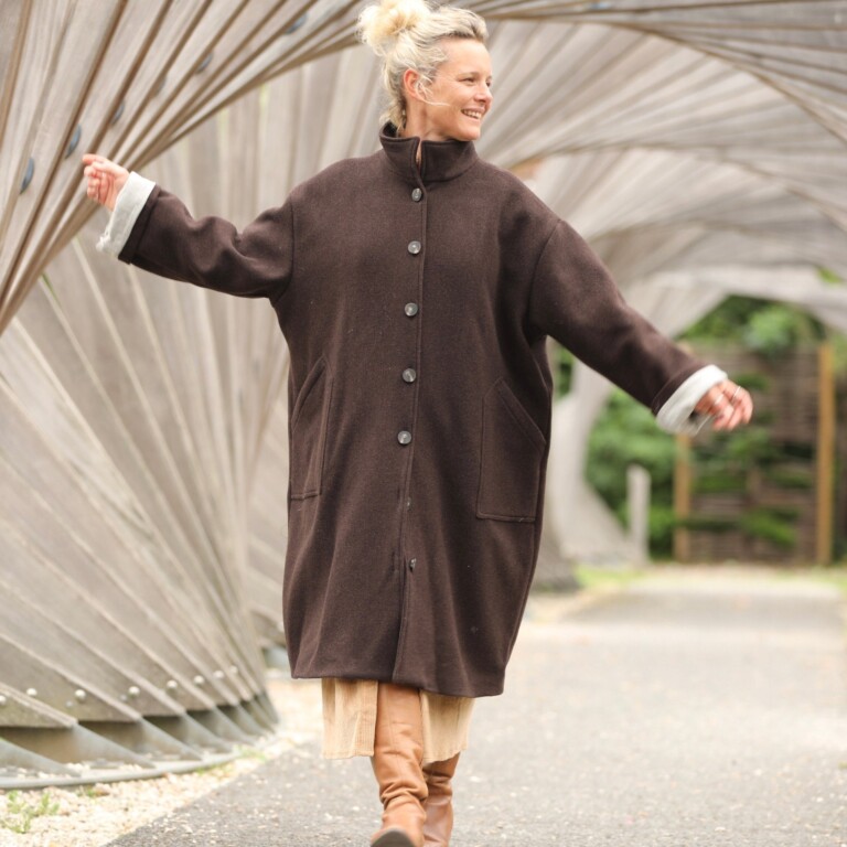 Quintessence - Manteau Arthur - Chocolat