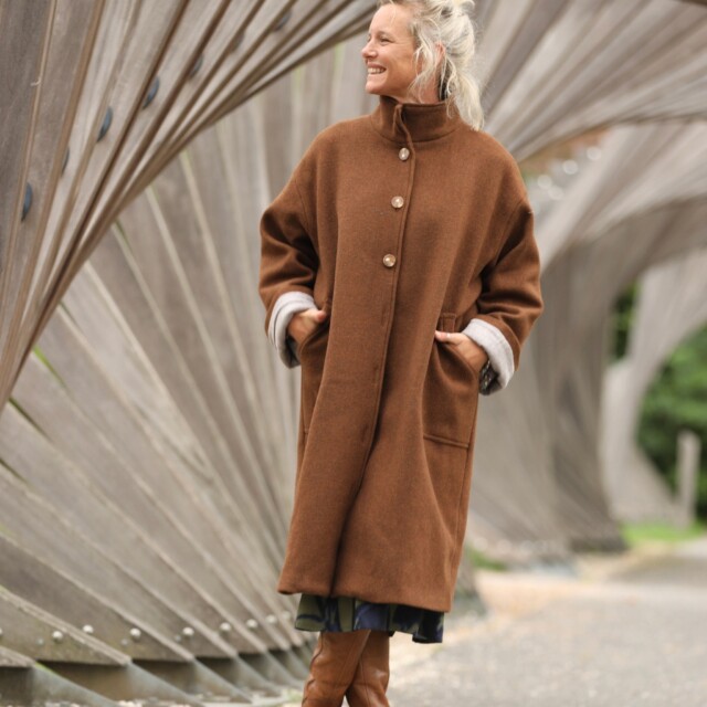 Quintessence - Manteau Arthur - Ecureuil