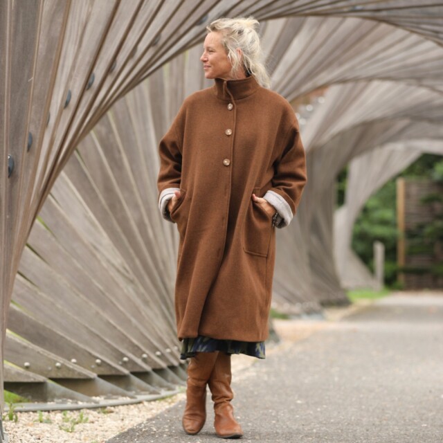 Quintessence - Manteau Arthur - Ecureuil