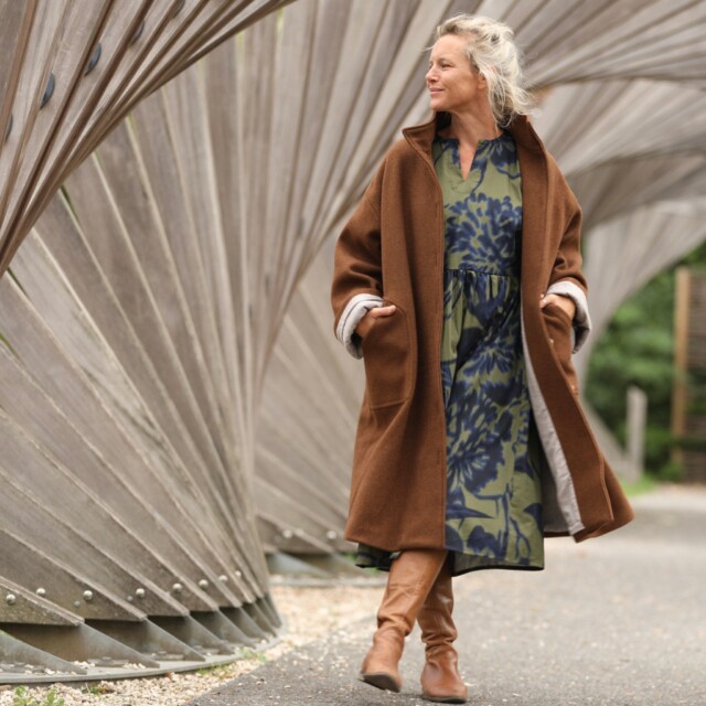 Quintessence - Manteau Arthur - Ecureuil