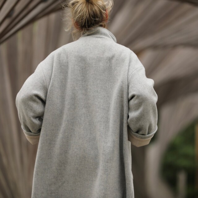 Quintessence - Manteau Arthur - Gris lumière