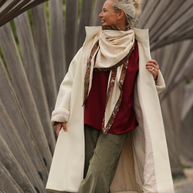 Quintessence - Manteau Arthur - Ivoire