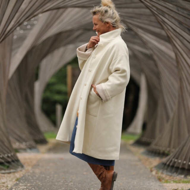 Quintessence - Manteau Arthur - Ivoire