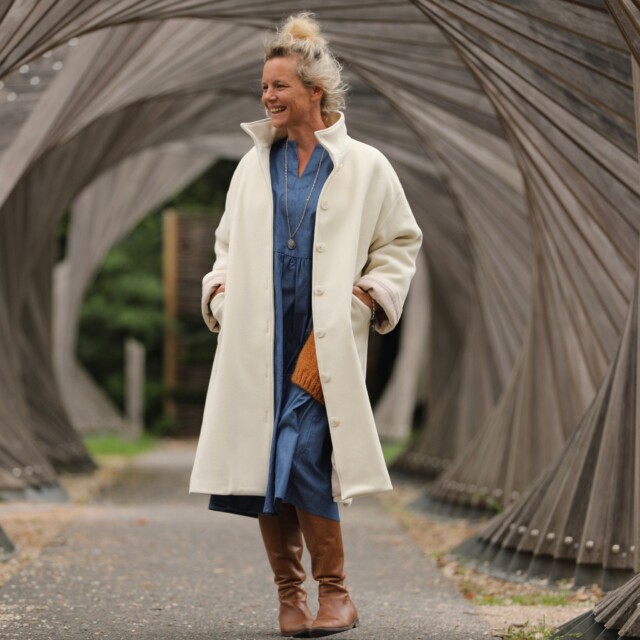 Quintessence - Manteau Arthur - Ivoire