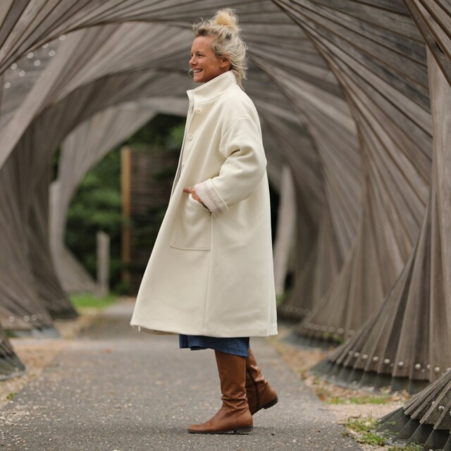 Quintessence - Manteau Arthur - Ivoire