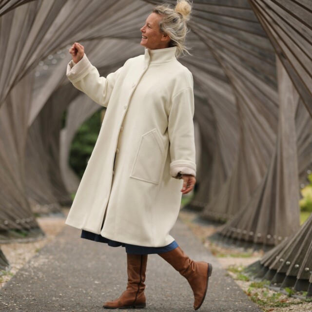 Quintessence - Manteau Arthur – Ivoire