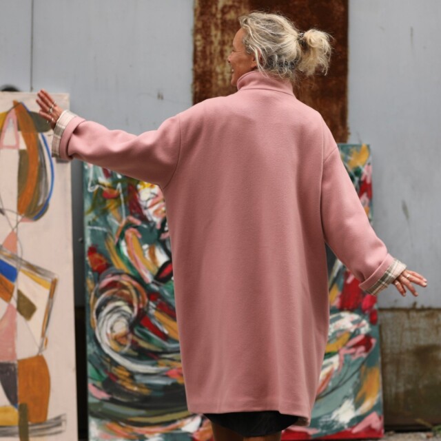 Quintessence - Manteau Arthur - Rose boisé