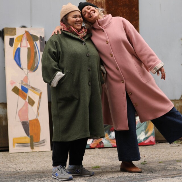 Quintessence - Manteau Arthur - rouge coquelicot