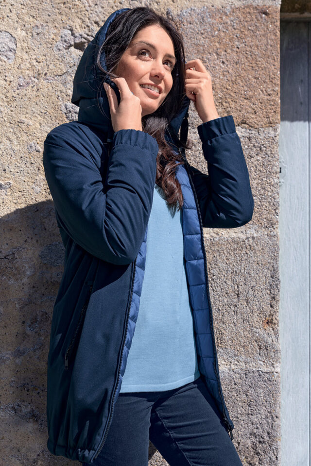 Maison Solfin - Manteau femme reversible Made in France| B.Solfin