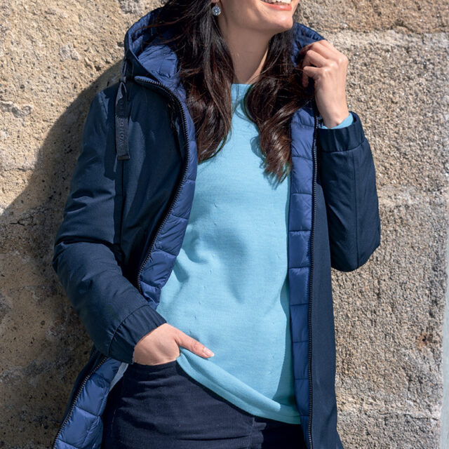 Maison Solfin - Manteau femme reversible Made in France| B.Solfin