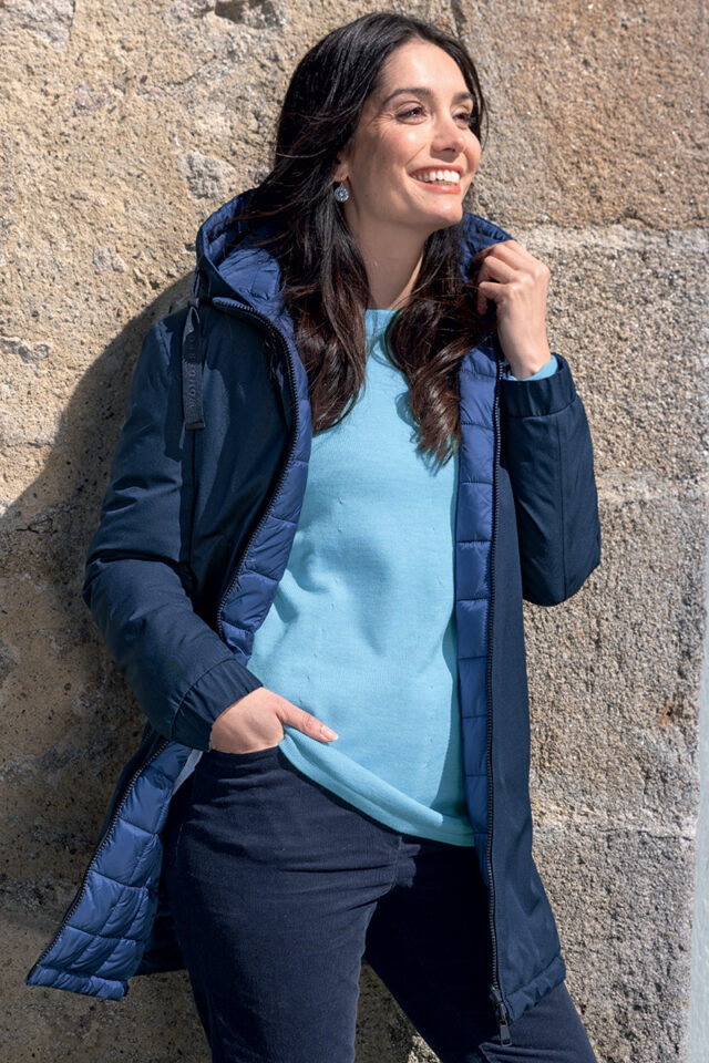 Maison Solfin - Manteau femme reversible Made in France| B.Solfin