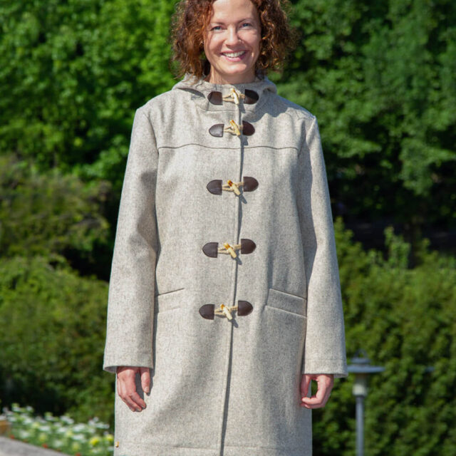 Ardelaine - Dufflecoat en laine fin de collection- Auriolles