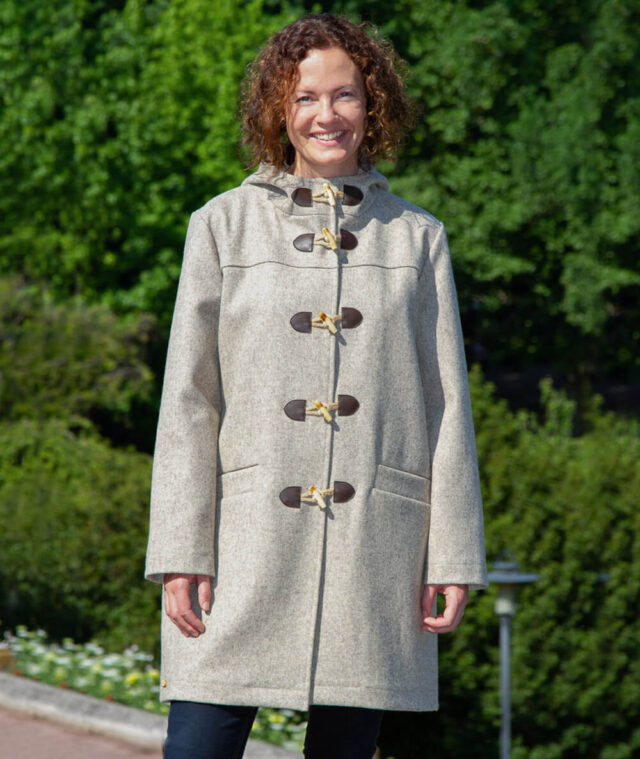 Ardelaine - Dufflecoat en laine fin de collection- Auriolles
