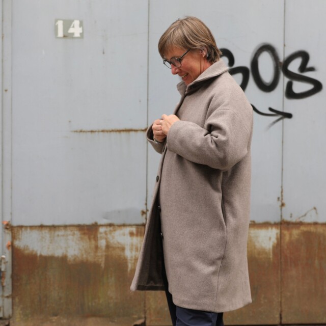 Quintessence - Manteau Taïma - bois flotté