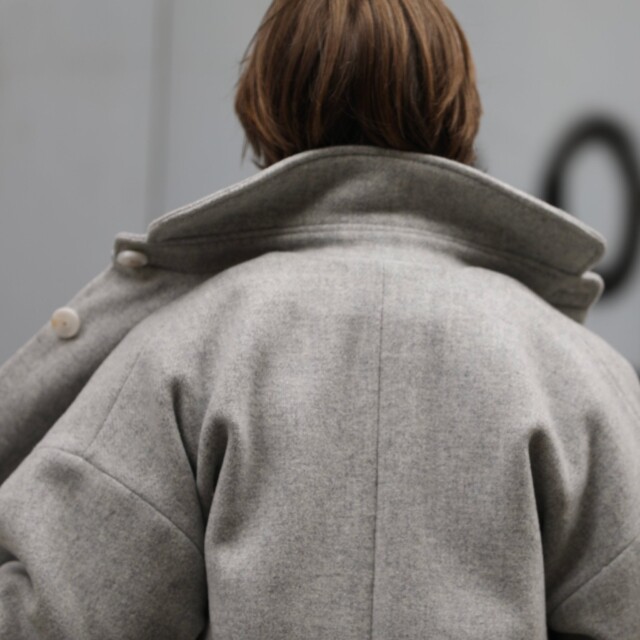 Quintessence - Manteau Taïma - gris lumière